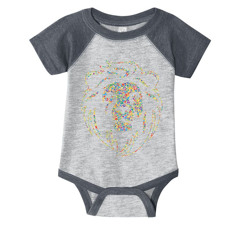 International Dot Day Colorful Dot Lion Infant Baby Jersey Bodysuit