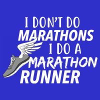 I Don't Do Marathons I Do A Marathon Runner Gift Button