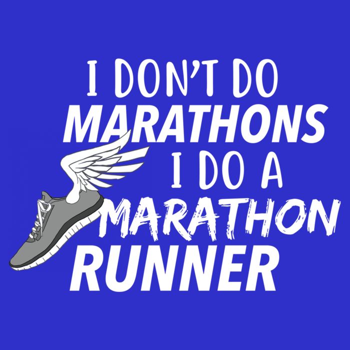 I Don't Do Marathons I Do A Marathon Runner Gift Button