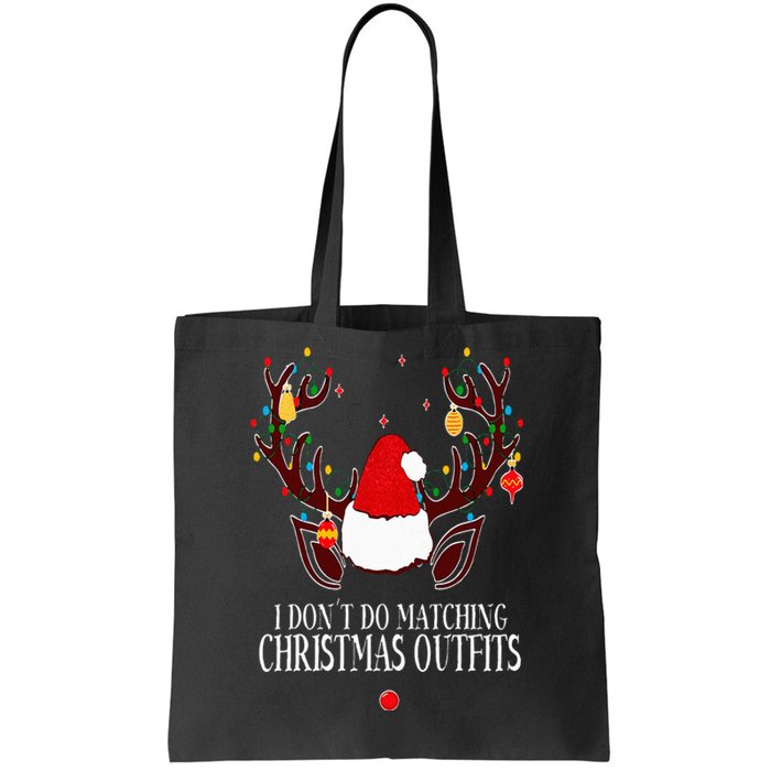 I Don't Do Matching Christmas Outfits But I Do Couples Xmas Tote Bag