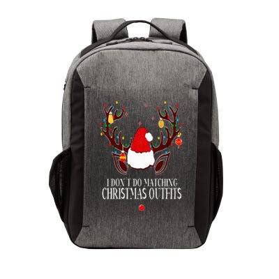 I Don't Do Matching Christmas Outfits But I Do Couples Xmas Vector Backpack