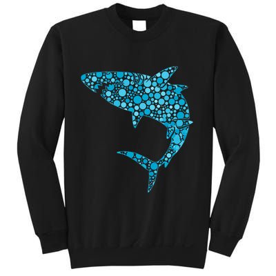 International Dot Day Teal Dot Shark Sweatshirt