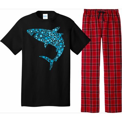 International Dot Day Teal Dot Shark Pajama Set