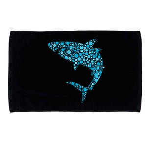 International Dot Day Teal Dot Shark Microfiber Hand Towel