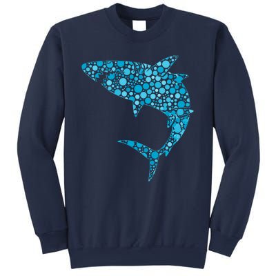 International Dot Day Teal Dot Shark Sweatshirt