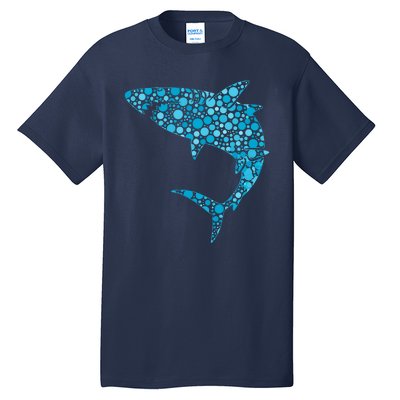 International Dot Day Teal Dot Shark Tall T-Shirt