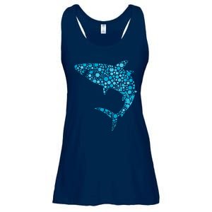 International Dot Day Teal Dot Shark Ladies Essential Flowy Tank