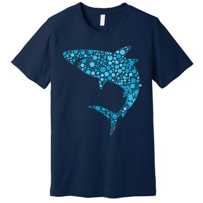 International Dot Day Teal Dot Shark Premium T-Shirt