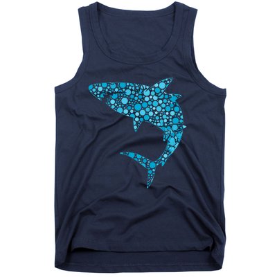 International Dot Day Teal Dot Shark Tank Top