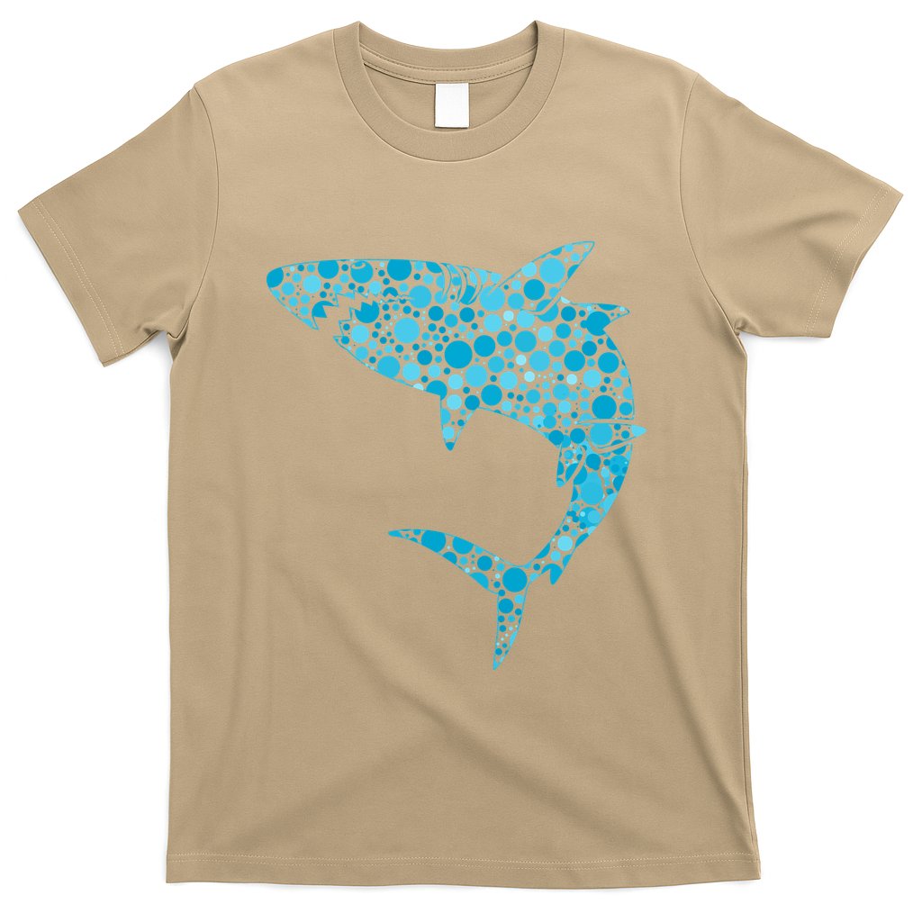International Dot Day Teal Dot Shark T-Shirt