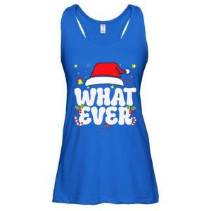 I Don't Do Matching Christmas Outfits Funny Family Whatever  Ladies Essential Flowy Tank