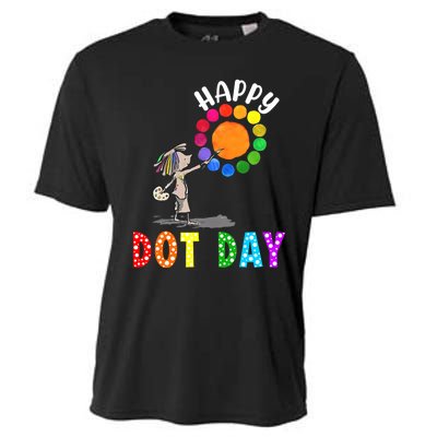 International Dot Day Colorful Polka Dot Happy Dot Day Cooling Performance Crew T-Shirt