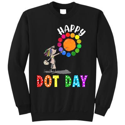 International Dot Day Colorful Polka Dot Happy Dot Day Sweatshirt