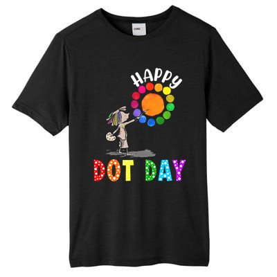 International Dot Day Colorful Polka Dot Happy Dot Day Tall Fusion ChromaSoft Performance T-Shirt