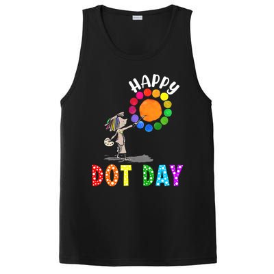 International Dot Day Colorful Polka Dot Happy Dot Day PosiCharge Competitor Tank