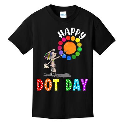 International Dot Day Colorful Polka Dot Happy Dot Day Kids T-Shirt