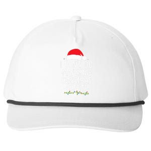 I Dont Do Matching Christmas Xmas Party Funny Snapback Five-Panel Rope Hat