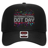 International Dot Day Dotted Logo High Crown Mesh Back Trucker Hat