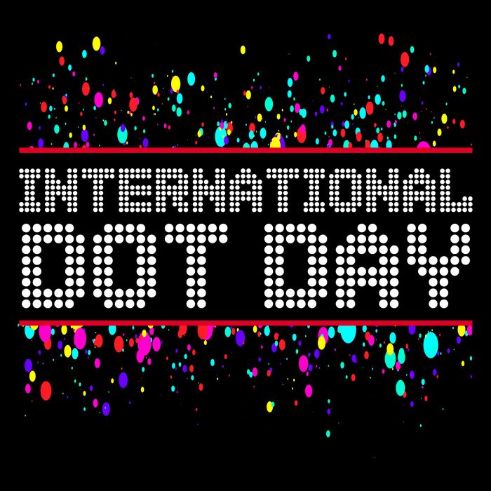 International Dot Day Dotted Logo Cooling Performance Crew T-Shirt