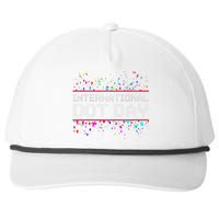 International Dot Day Dotted Logo Snapback Five-Panel Rope Hat