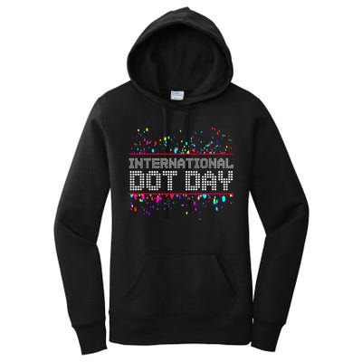 International Dot Day Dotted Logo Women's Pullover Hoodie