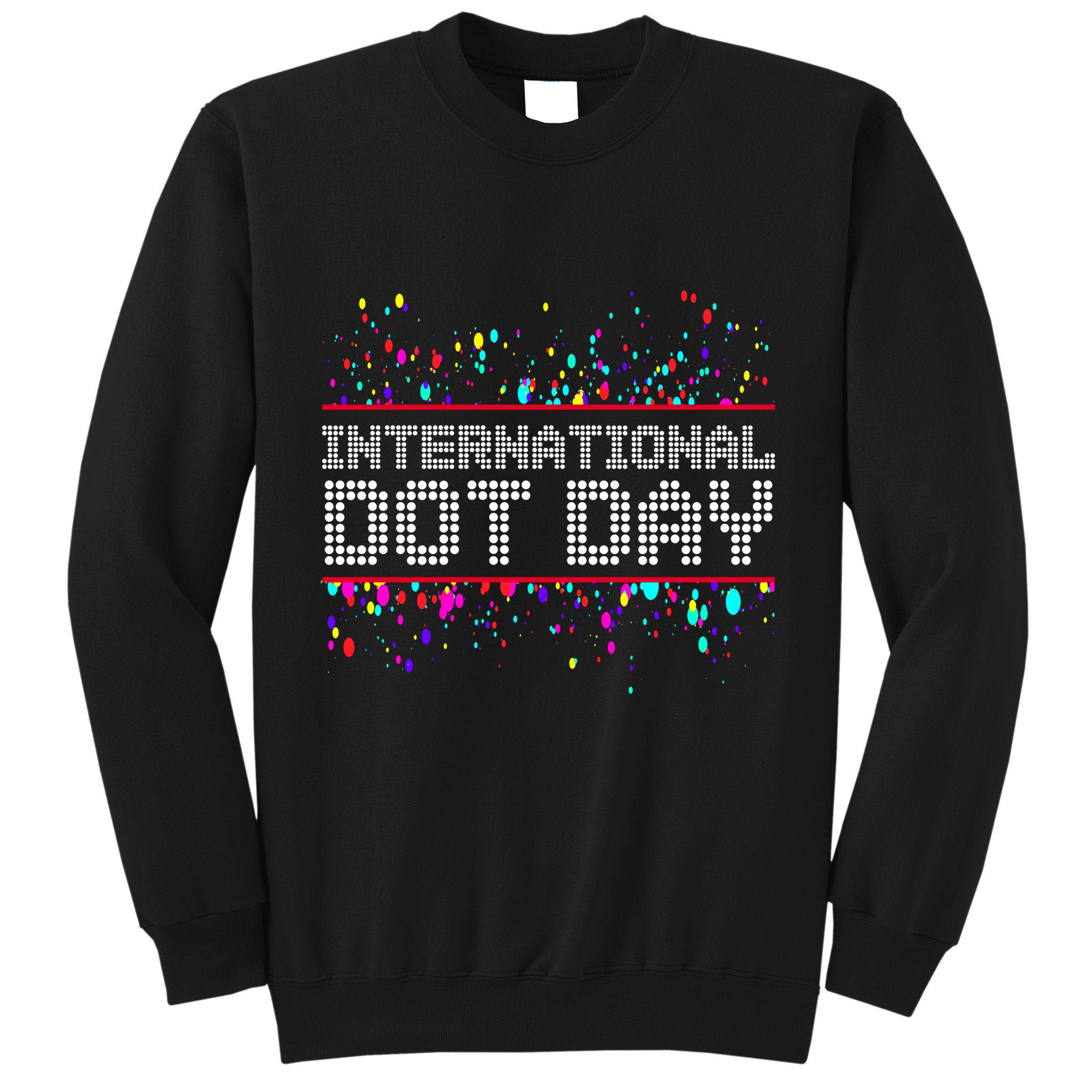International Dot Day Dotted Logo Tall Sweatshirt