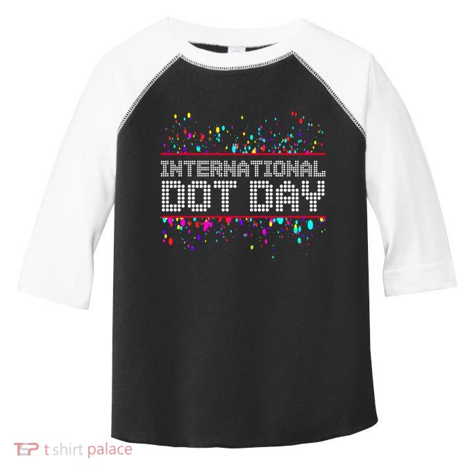 International Dot Day Dotted Logo Toddler Fine Jersey T-Shirt