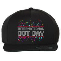 International Dot Day Dotted Logo Wool Snapback Cap