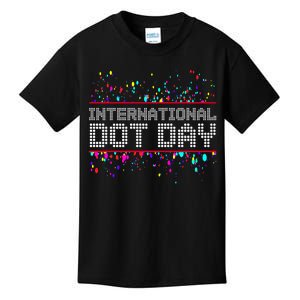 International Dot Day Dotted Logo Kids T-Shirt