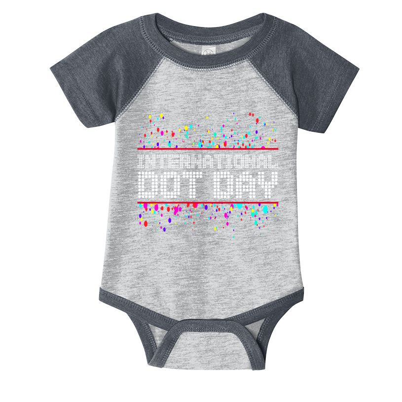 International Dot Day Dotted Logo Infant Baby Jersey Bodysuit