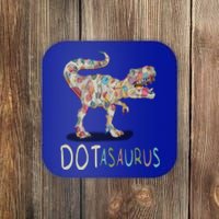 International Dot Day Dotasaurus Funny Creative Dots Great Gift Coaster