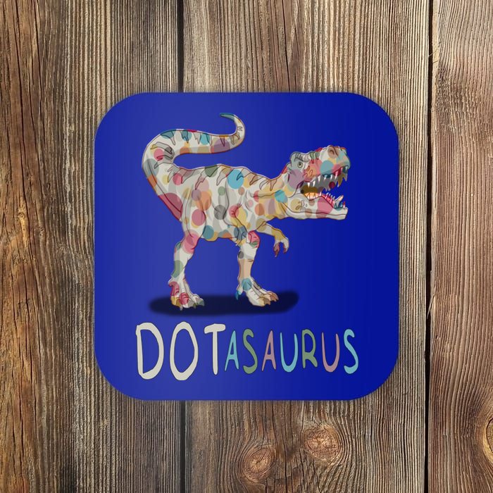 International Dot Day Dotasaurus Funny Creative Dots Great Gift Coaster