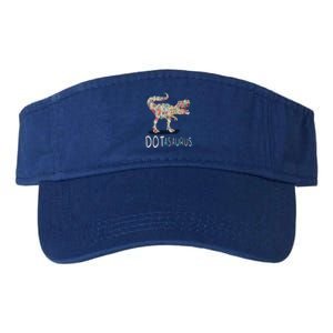 International Dot Day Dotasaurus Funny Creative Dots Great Gift Valucap Bio-Washed Visor