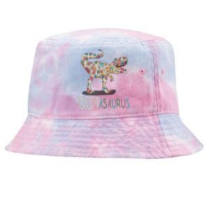 International Dot Day Dotasaurus Funny Creative Dots Great Gift Tie-Dyed Bucket Hat