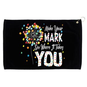 International Dot Day 2024 The Dot Make Mark Grommeted Golf Towel