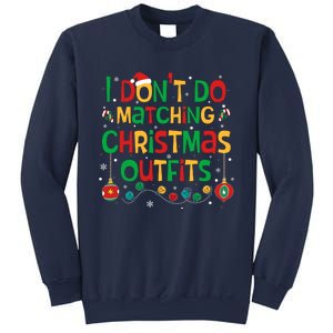 I DonT Do Christmas Matching Outfit But I Do Funny Couples Sweatshirt