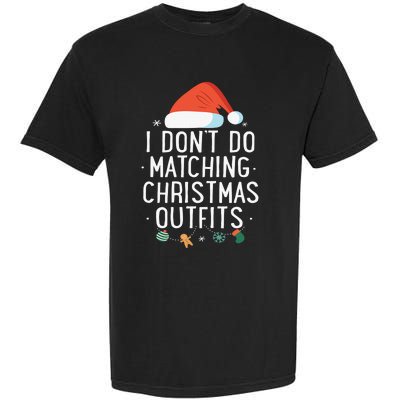 I Don't Do Matching Christmas Outfits But I Do Xmas Couples  Garment-Dyed Heavyweight T-Shirt