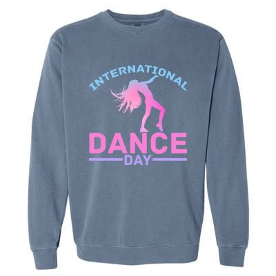 International Dance Day Expressive Dance Ballet Princess Gift Garment-Dyed Sweatshirt