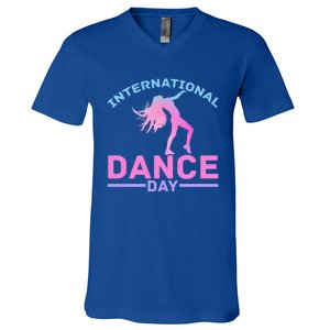 International Dance Day Expressive Dance Ballet Princess Gift V-Neck T-Shirt