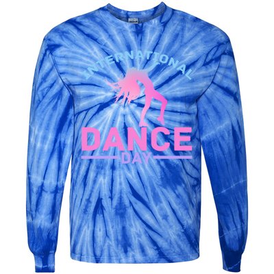 International Dance Day Expressive Dance Ballet Princess Gift Tie-Dye Long Sleeve Shirt