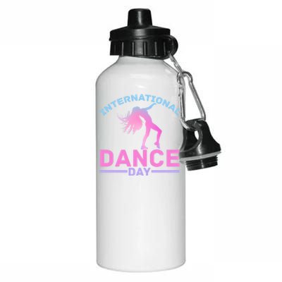 International Dance Day Expressive Dance Ballet Princess Gift Aluminum Water Bottle