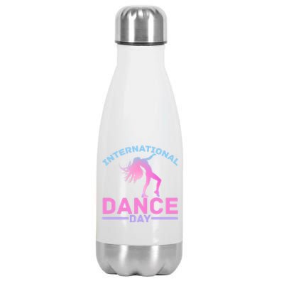 International Dance Day Expressive Dance Ballet Princess Gift Stainless Steel Insulated Water Bottle