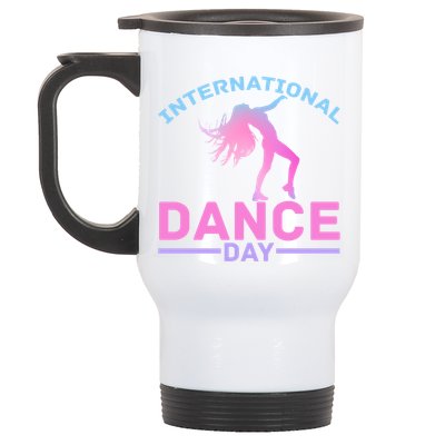 International Dance Day Expressive Dance Ballet Princess Gift Stainless Steel Travel Mug