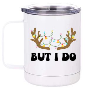 I Don’t Do Matching Pyjamas But I Do Couple Christmas Outfit Cool Gift 12 oz Stainless Steel Tumbler Cup