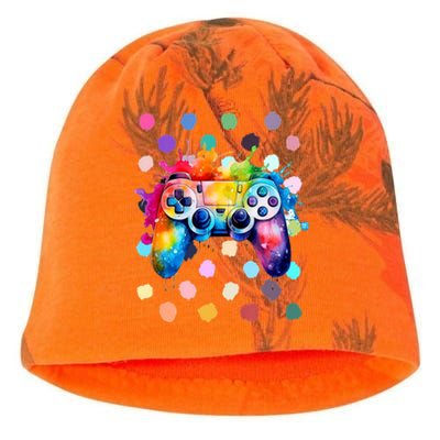 International Dot Day Gaming Dots Boy Kids Kati - Camo Knit Beanie