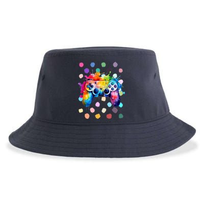 International Dot Day Gaming Dots Boy Kids Sustainable Bucket Hat