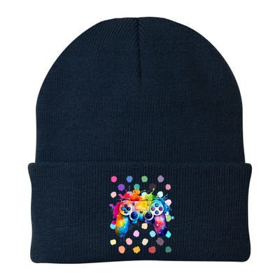 International Dot Day Gaming Dots Boy Kids Knit Cap Winter Beanie