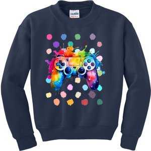 International Dot Day Gaming Dots Boy Kids Kids Sweatshirt