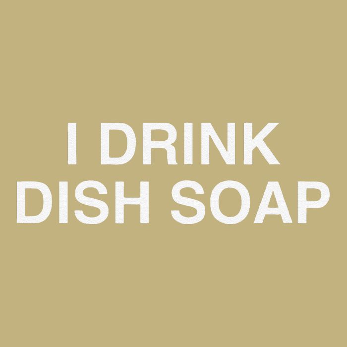 I Drink Dish Soap Funny Gen Z Brainrot Unhinged Novelty Meme Polo