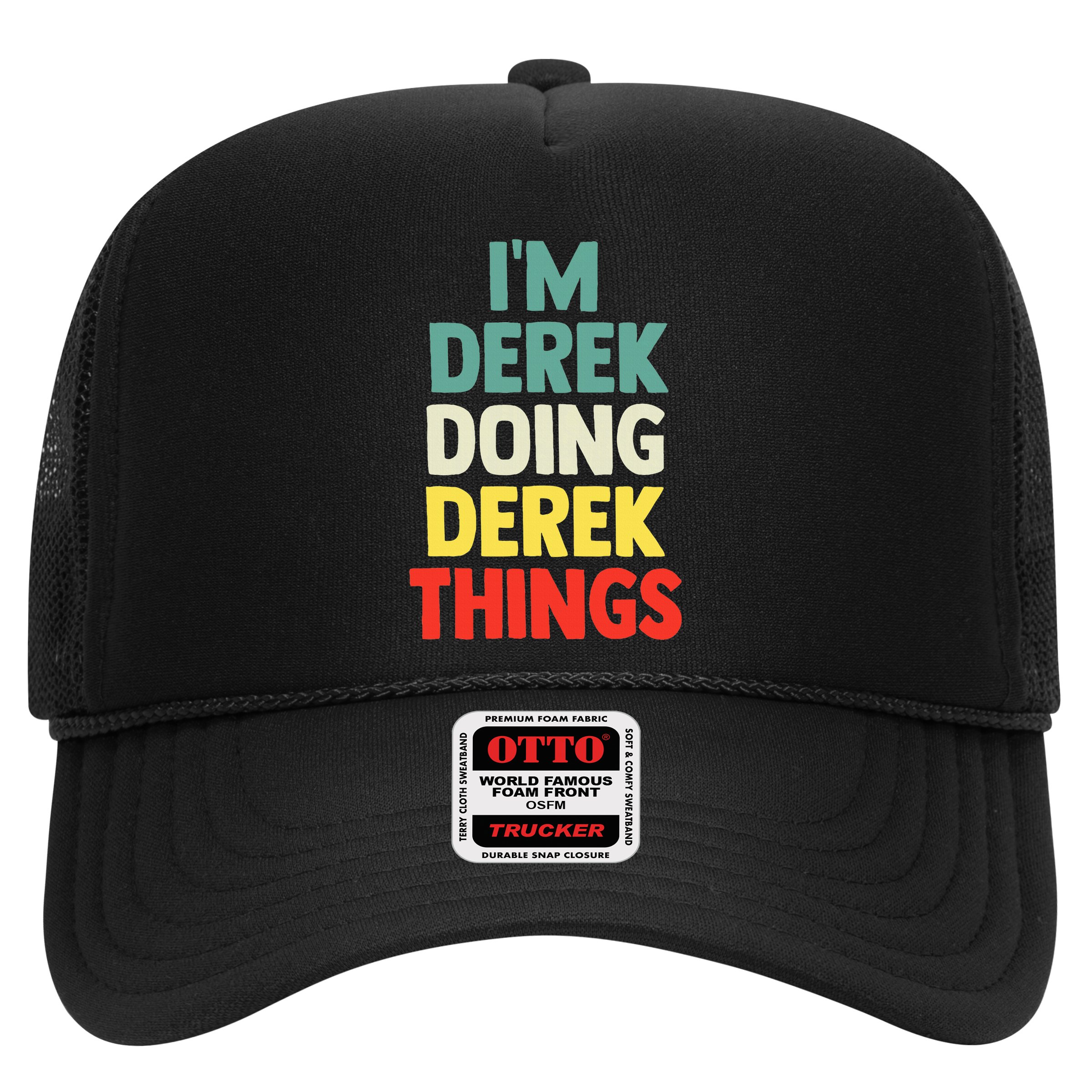 IM Derek Doing Derek Things Personalized Name Hat